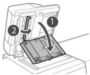 CANON imagePRESS C10000VP - Limpie el area de lecture de originales. - 1