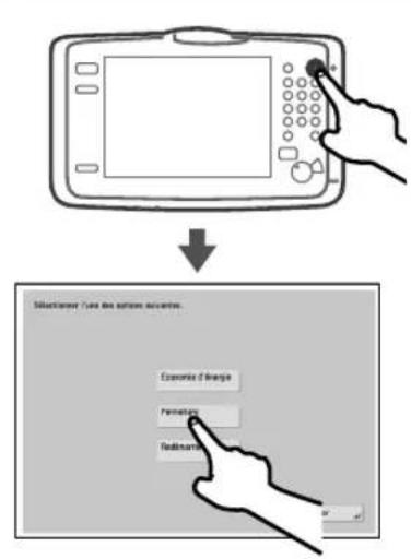 CANON imagePRESS C10000VP - ■nspection du disjoncteur - 1