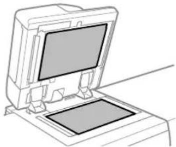 CANON imagePRESS C10000VP - Cleaning the Platen Glass - 1