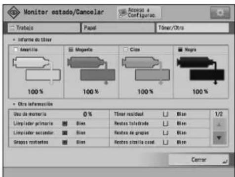CANON imagePRESS C10000VP - Pantalla [Toner/Otro] - 1