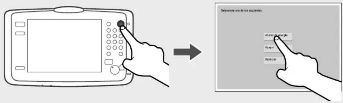 CANON imagePRESS C10000VP - 19Tecla de menu principal - 3