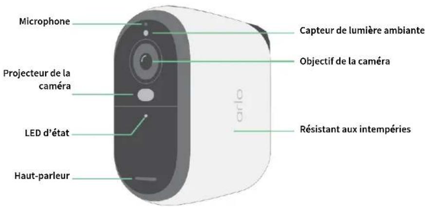 ARLO Essential 2K - Description de votreamera extérieure Essential XL - 1
