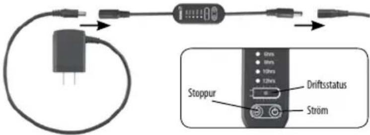 Fluval UVC - MONTERING OCH ANVÄNDNING AV TIMER - 1