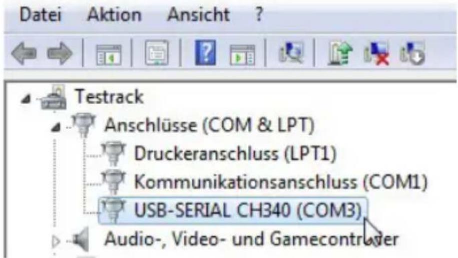 CSL 300182 - Identificazione delle porte COM - 1