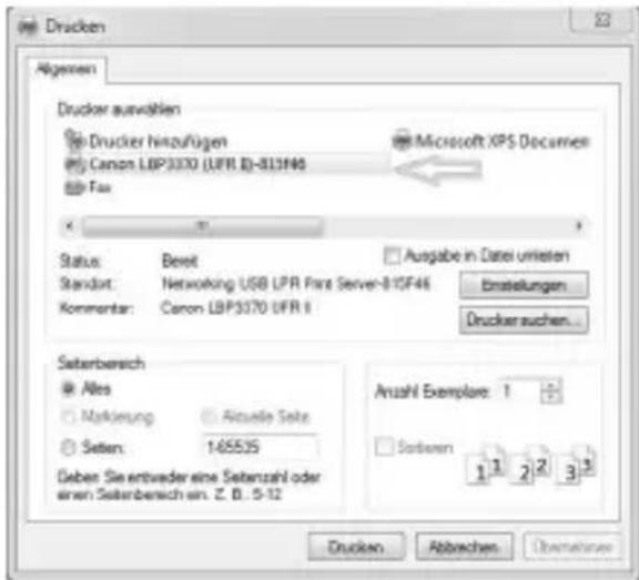 CSL 300136 - Setting up the printer without software - 2