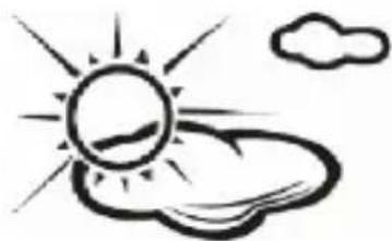 Bearware 302744 - Weather pictograms: - 1