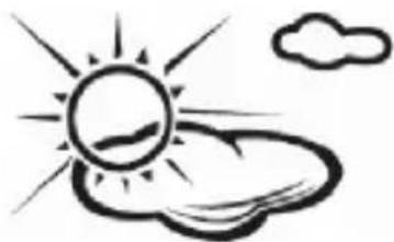 Bearware 302744 - Wetterpiktogramme: - 1