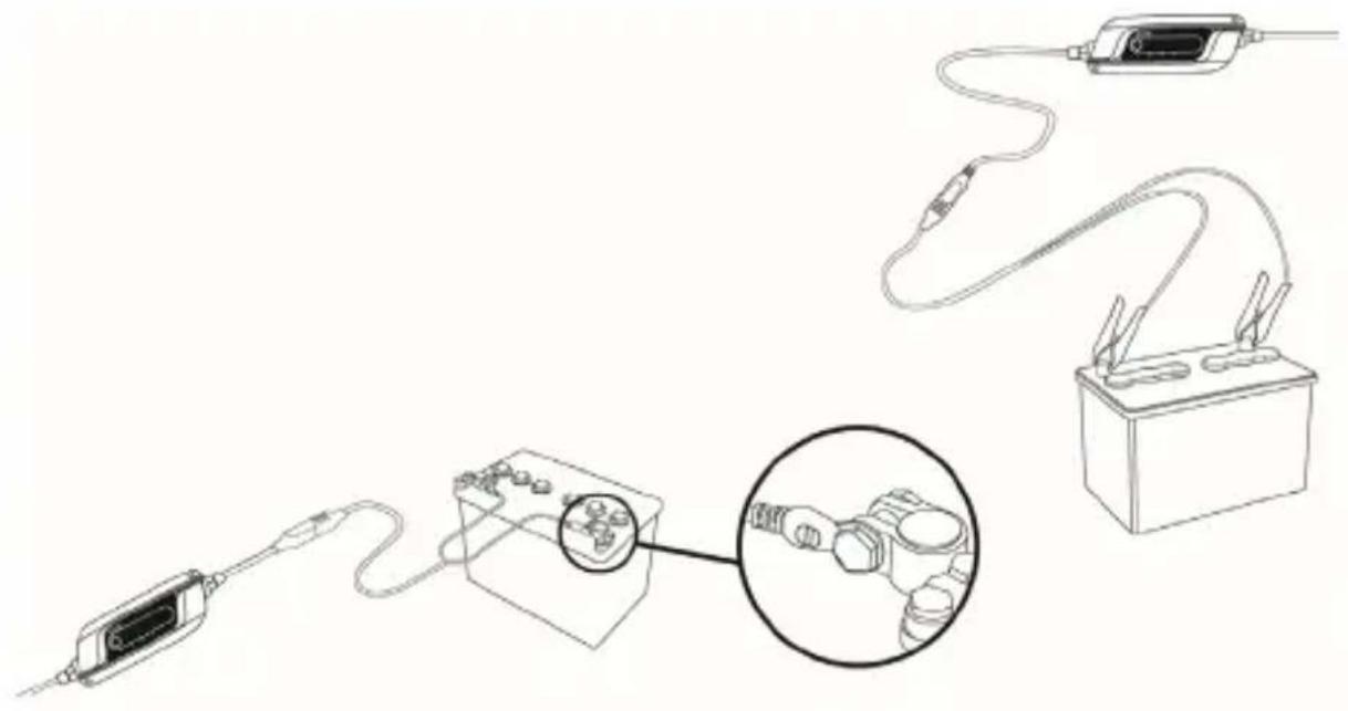 Brandson 302423 - Laden einer verbauten Batterie: - 1