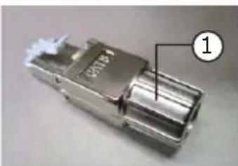 Schwaiger NWST811 - Pour prises RJ45, métal, sans outils - 2