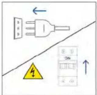 HAIER H6 ID46C3HTB1 - Schimbarea becului din partea superioară: - 6