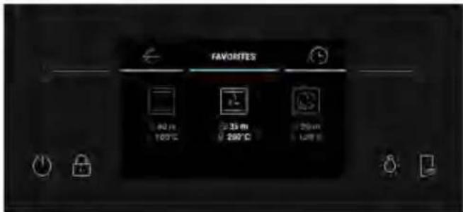 HAIER H6 ID46C3HTB1 - Cum să accesati meniul Favorite din captor: - 3