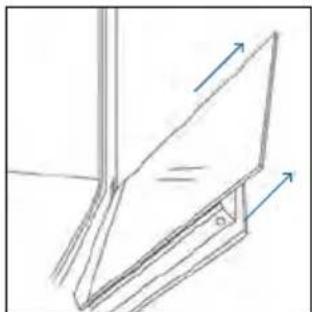 HAIER H6 ID46C3HTB1 - OUTSIDE THE OVEN: removal and cleaning the glass door - 4
