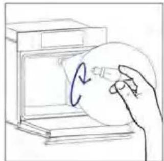 HAIER H6 ID46C3HTB1 - A felul levo izzo csereje: - 4