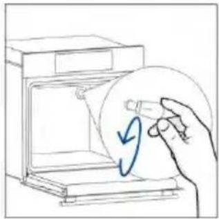 HAIER H6 ID46C3HTB1 - Changement de l'ampoule du haut : - 3