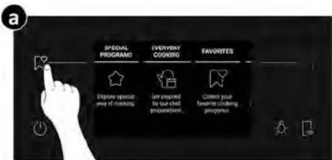 HAIER H6 ID46C3HTB1 - Come accedere al menu Preferiti dalorno: - 1