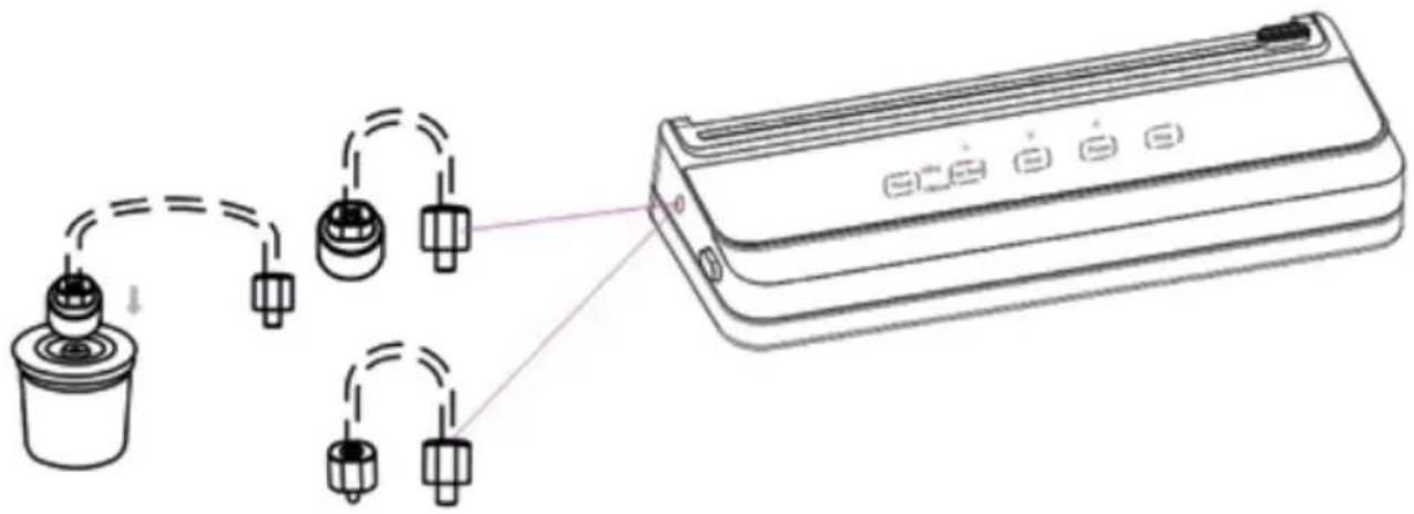 UNOLD Food Saver 48055 - Abrir el recipiente para envasar al vacío - 1