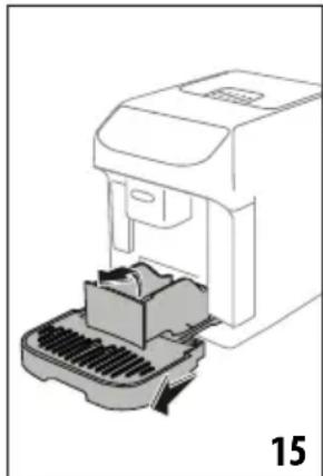 DELONGHI Magnifica Plus ECAM320.70.SB - Circuit vide - 1