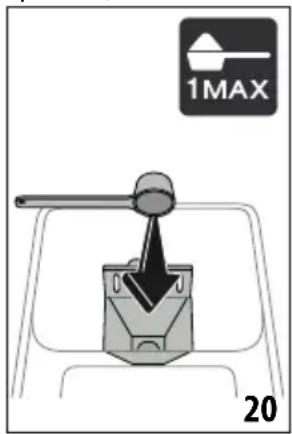 DELONGHI Magnifica Plus ECAM320.70.SB - Making drinks using pre-ground coffee Important! - 1