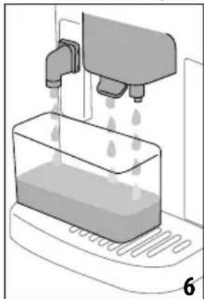 DELONGHI Magnifica Plus ECAM320.70.SB - Filling the water circuit and rinsing - 1