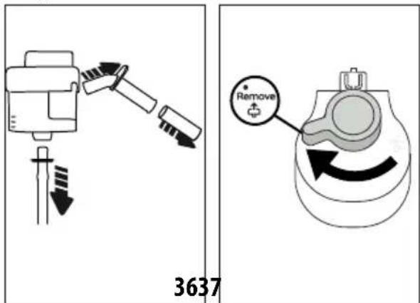 DELONGHI Magnifica Plus ECAM320.70.SB - Limpieza de la jarra de leche (E) - 1