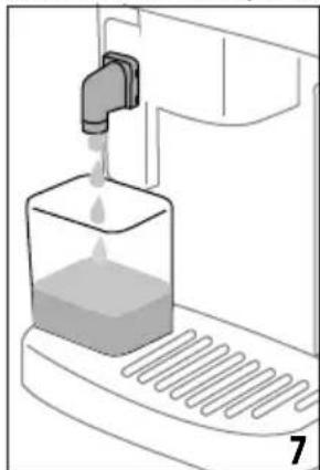 DELONGHI Magnifica Plus ECAM320.70.SB - Filling the water circuit and rinsing - 2