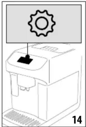 DELONGHI Magnifica Plus ECAM320.70.SB - Rincage - 1