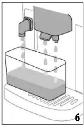 DELONGHI Magnifica Plus ECAM320.70.SB - Llenado del circuito de agua y enjuague - 1
