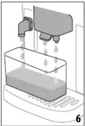 DELONGHI Magnifica Plus ECAM320.70.SB - Remplissage du circuit d'eau et rincege - 1