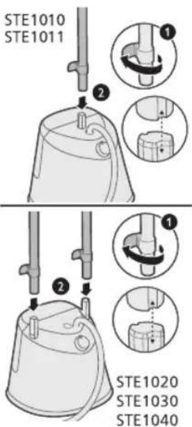 PHILIPS STE1010 - Cihazın kurulması - 4