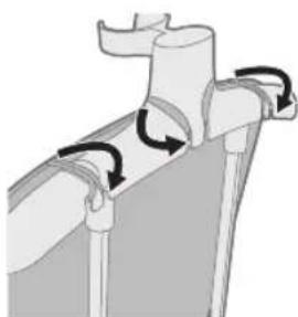 PHILIPS STE1010 - Postavljanje podloge - 2