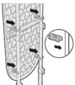 PHILIPS STE1010 - Laudan asentaminen - 6