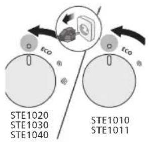 PHILIPS STE1010 - Effectuarea procesului de curățarea a calcarului - 1