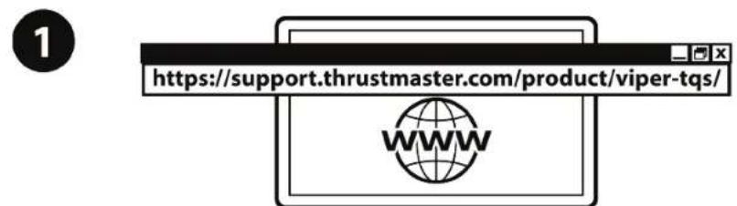 THRUSTMASTER Viper TQS - PC 为使用す - 1