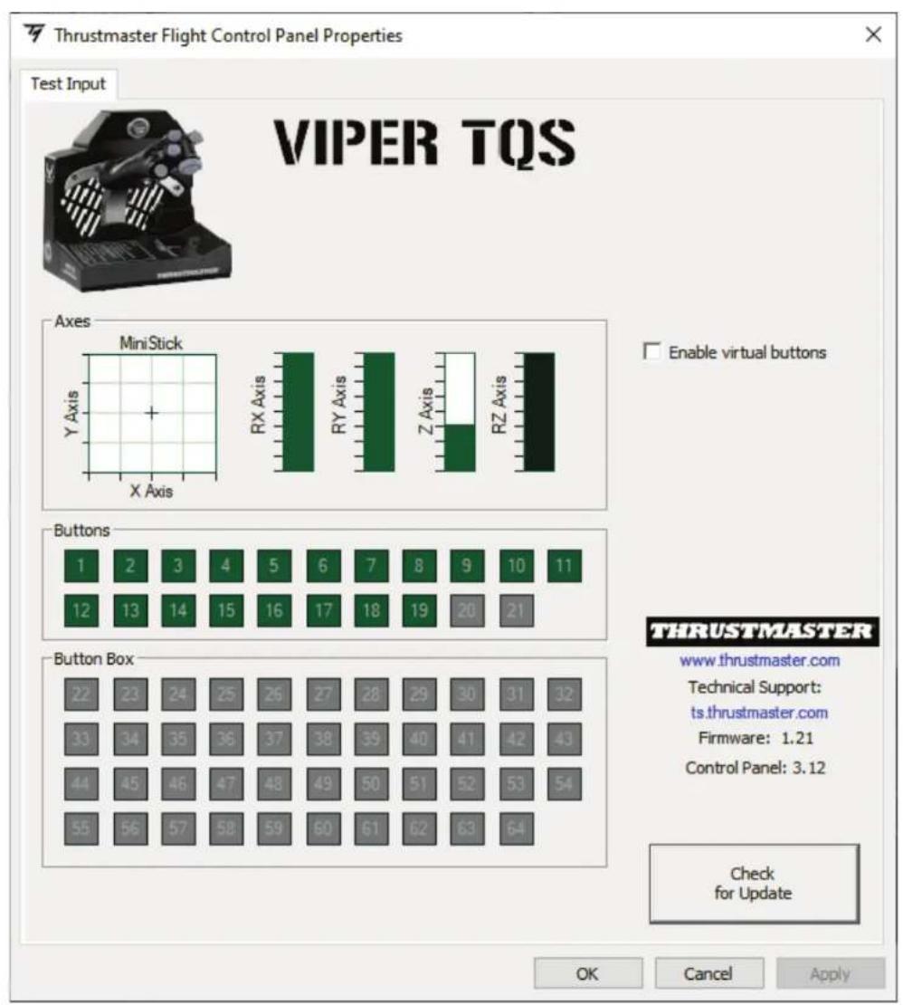 THRUSTMASTER Viper TQS - PC'de Kurulum - 2