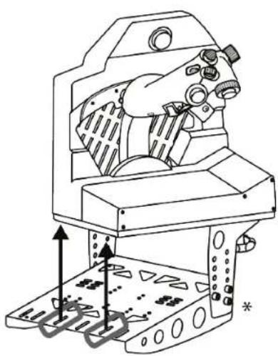 THRUSTMASTER Viper TQS - Instalacao utilizes TM Flying Clamp* - 2