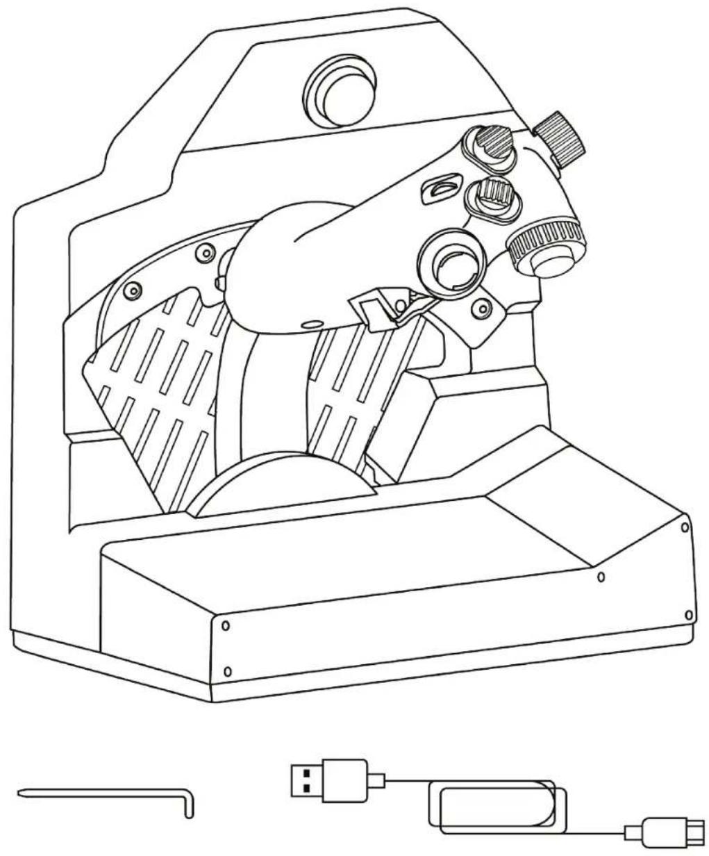 THRUSTMASTER Viper TQS - Contenuto della confezione - 1