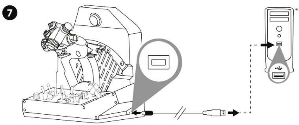 THRUSTMASTER Viper TQS - VIPER PANELの取り付け - 10