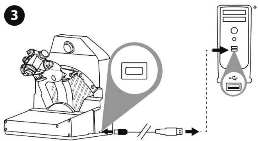 THRUSTMASTER Viper TQS - Instalacja na komputerze PC - 2