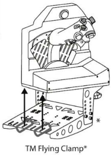 THRUSTMASTER Viper TQS - TM Flying Clamp* 般用如何使用 - 3