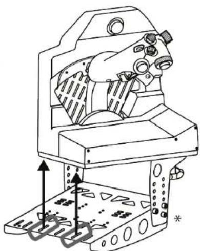 THRUSTMASTER Viper TQS - Installation using TM Flying Clamp* - 3