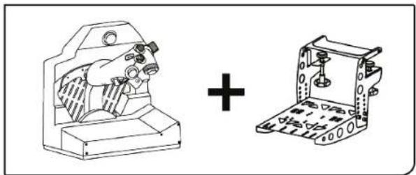 THRUSTMASTER Viper TQS - Instalación con TM Flying Clamp* - 1