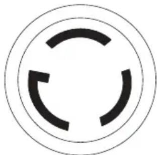 Generac G0068640 - Receptáculo de 120 V CA, 30 A - 1