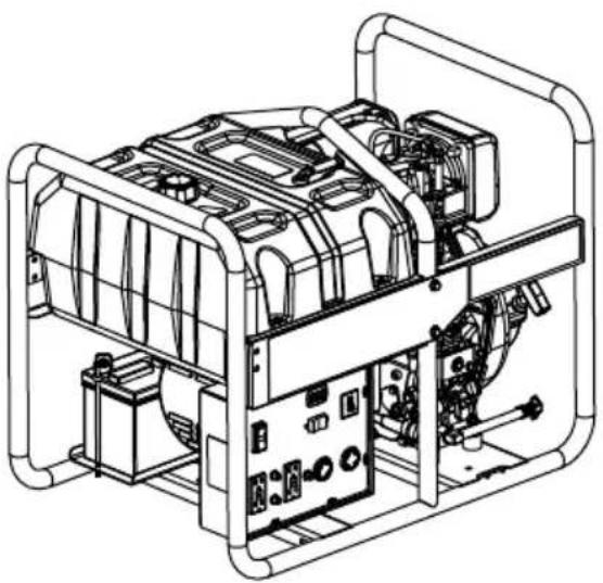 Generac G0068640 - MISE EN GARDE - 1