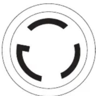 Generac G0068640 - Réceptacle 120 V c.a. 30 A - 1