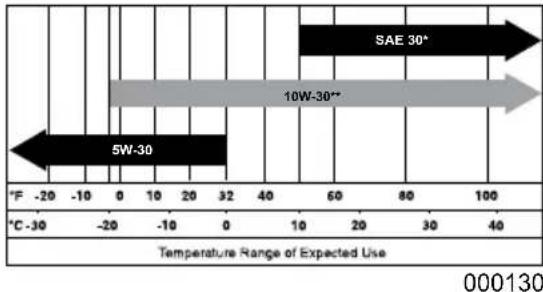 Generac G0066021 - Engine Oil Recommendations - 1