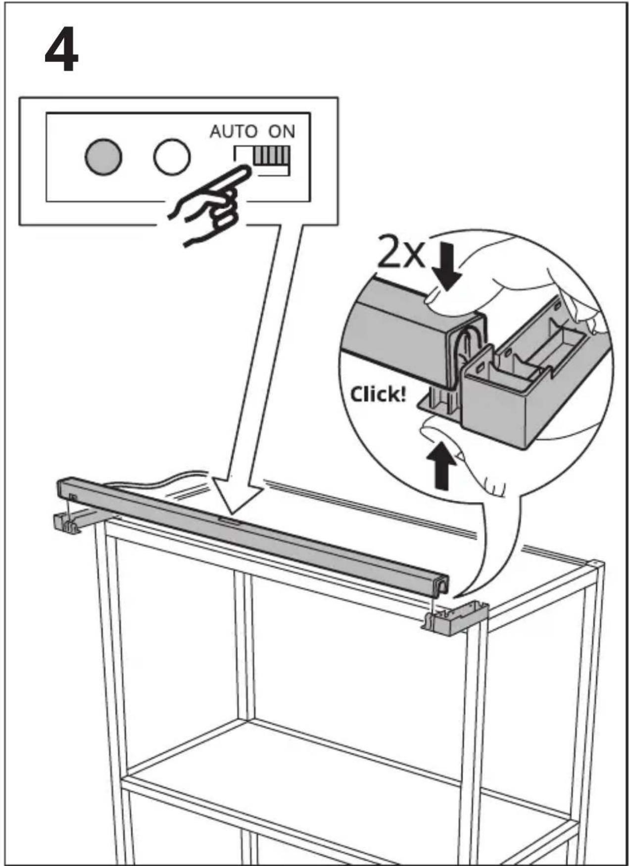 IKEA SKYDRAG 404.396.02 - ATENCIón - 48