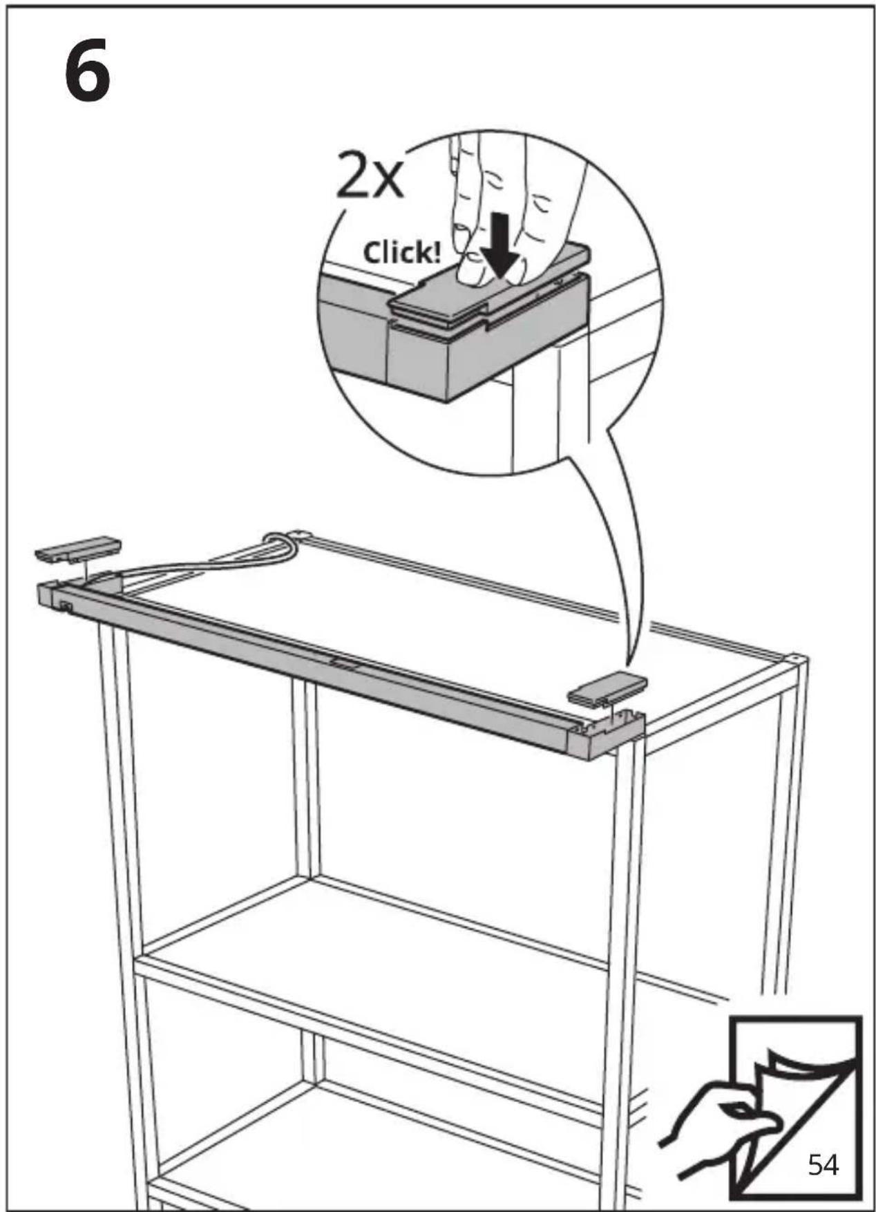 IKEA SKYDRAG 404.396.02 - ATENCIón - 50