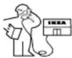 IKEA LAGAN 805.728.49 - Contact opnemen met ons als u once diensten nodig hebt - 1