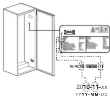 IKEA TYNNERÅS 705.679.52 - OnncanHe n3eJnna - 2
