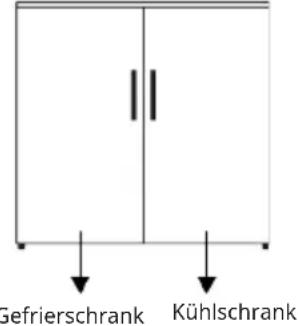 IKEA TYNNERÅS 705.679.52 - Installation von Kuhl- und Gefriergeräten nebeneinander - 1